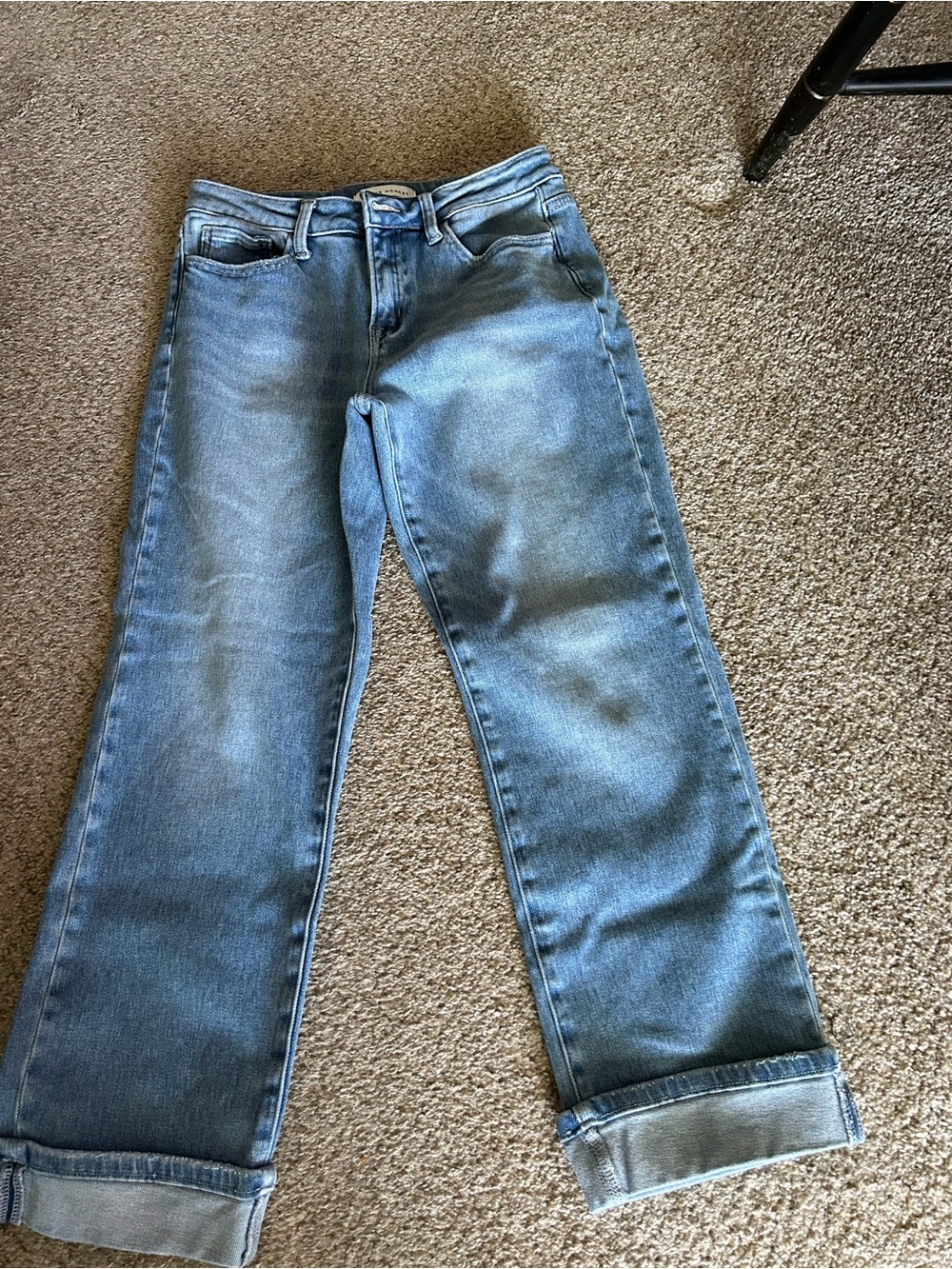 Flying Monkey Light Blue Women's Straight-Leg Jeans